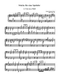 Trio - Wilhelm Friedemann Bach